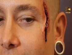 Easy Special Effects Wound tutorial CRC Makeup