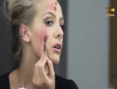 Scabs special fx makeup tutorial